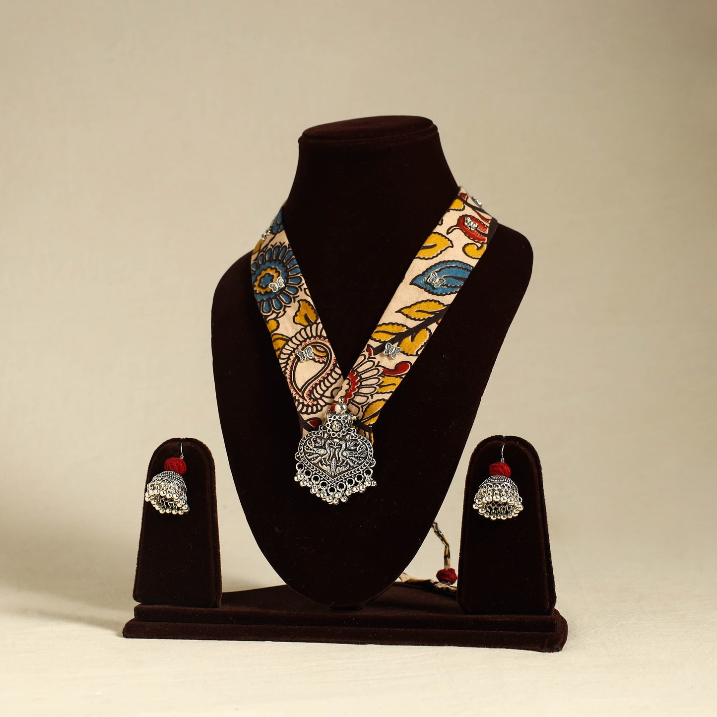  Fabart German Silver Necklace Set 