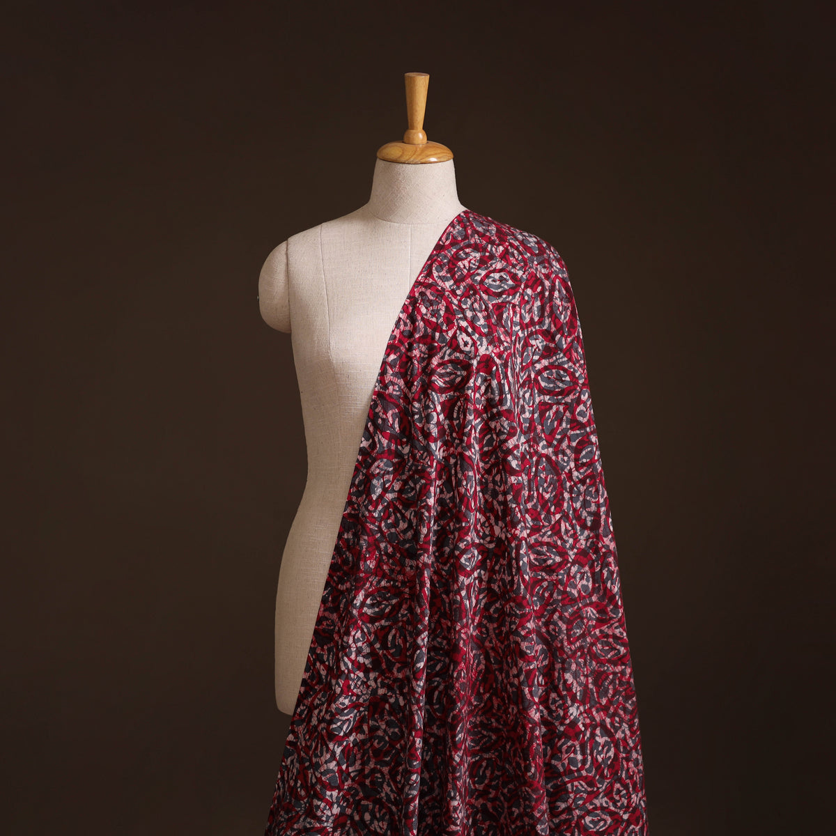 Kutch Hand Batik Print Pure Cotton Fabric 25
