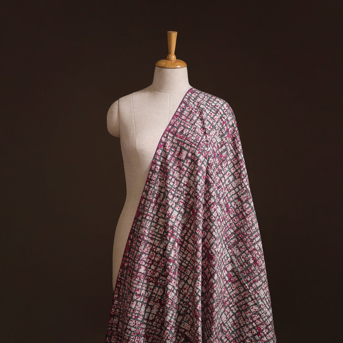 Kutch Hand Batik Print Pure Cotton Fabric 22