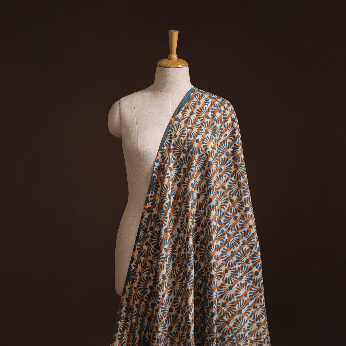 Kutch Hand Batik Print Pure Cotton Fabric 15