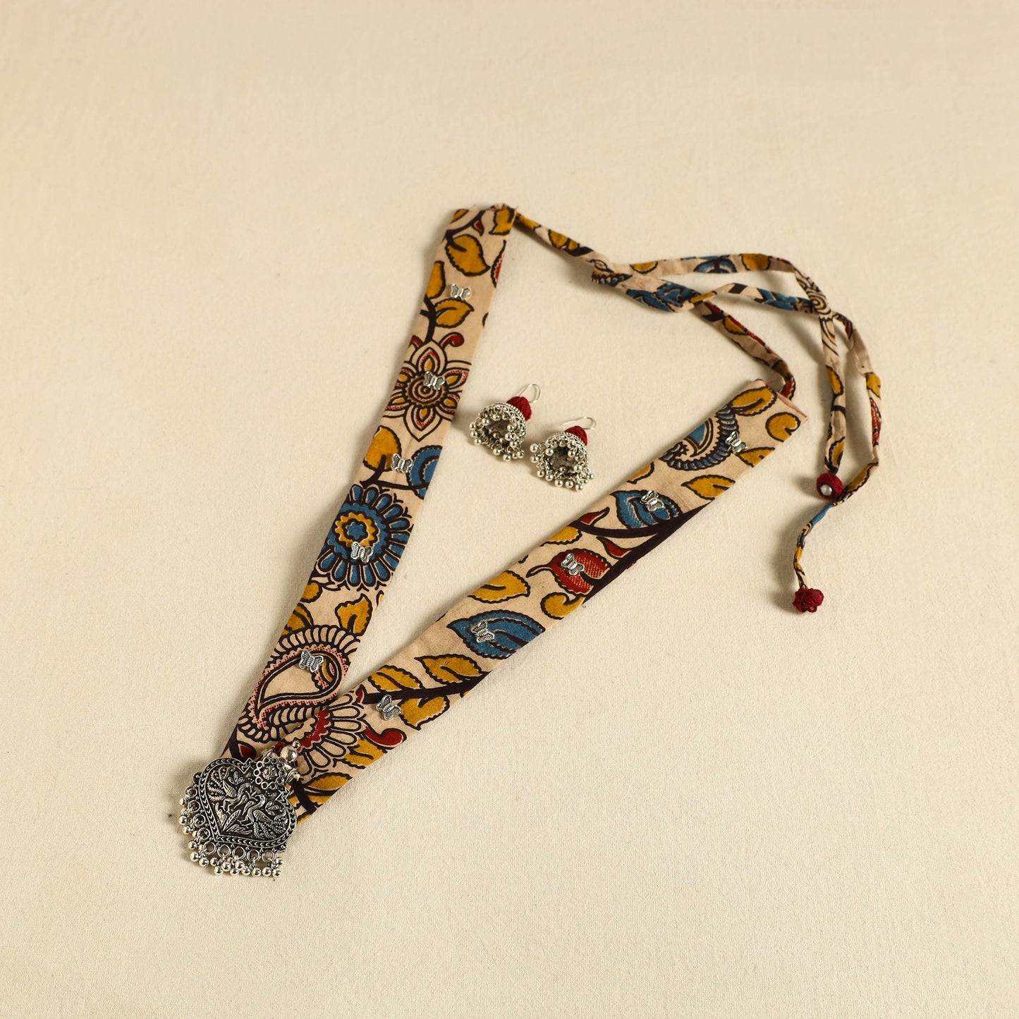  Fabart German Silver Necklace Set 