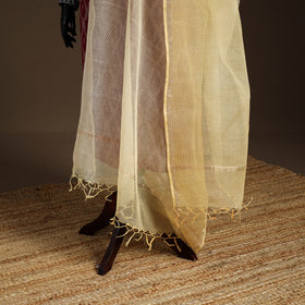 Plain Double Shade Cotton Kota Doria Dupatta 03