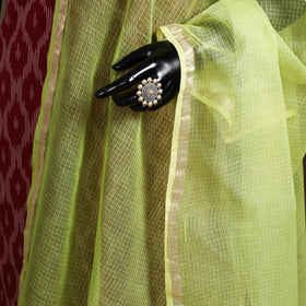 Plain Double Shade Cotton Kota Doria Dupatta 04