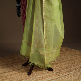 Plain Double Shade Cotton Kota Doria Dupatta 04