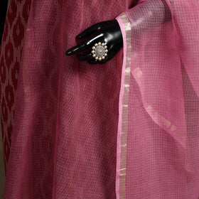 Plain Double Shade Cotton Kota Doria Dupatta 09