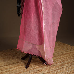 Plain Double Shade Cotton Kota Doria Dupatta 12