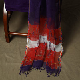 Kota Doria Cotton Shibori Tie-Dye 3pc Unstitched Dress Material 17