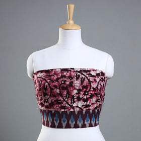 Buy Hand Batik Printed Cotton Blouse Piece 