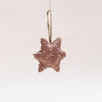 Star - Upcycled Beadwork X-Mas Decor Hanging 07