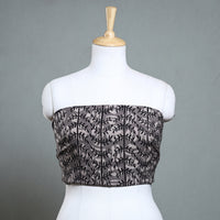 block printed blouse piece