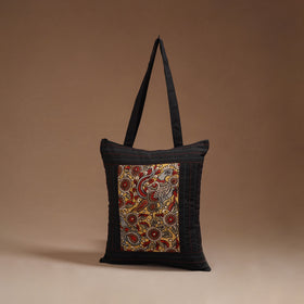 Srikalahasti Handpainted Kalamkari Shoulder Bag by Dwarka Plus 04
