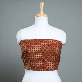 Buy Pipad Block Printed Cotton Blouse Piece 