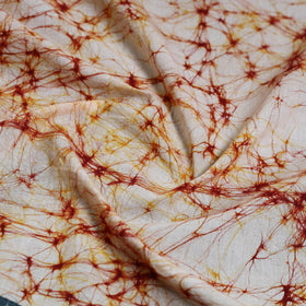 Beige - Hand Batik Printed Cotton Blouse Piece