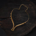 Buy Brass Metal Handcrafted Dokra Choker Necklace