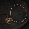 Buy Brass Metal Handcrafted Dokra Choker Necklace