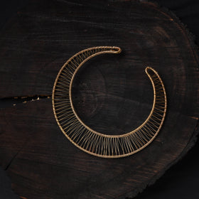 Buy Brass Metal Handcrafted Dokra Choker Necklace