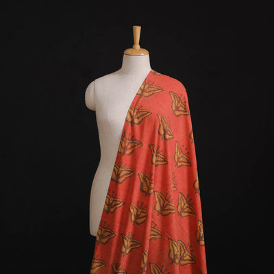 Pomegranate Peel Hand Block Print Cotton Fabric 08