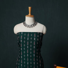 Handloom Cotton 3pc Unstitched Sambalpuri Ikat Dress Material Suit Set 03