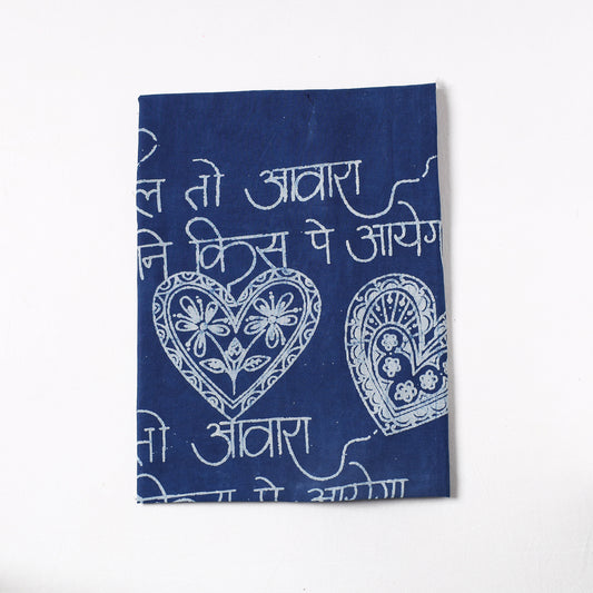 Bindaas Block Printed Cotton Precut Fabric 05