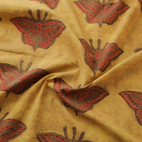 Pomegranate Peel Hand Block Print Cotton Fabric 20