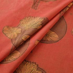 Pomegranate Peel Hand Block Print Cotton Fabric 19