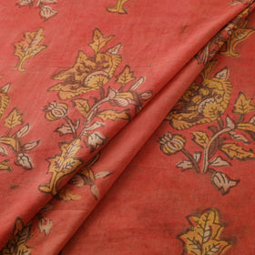 Pomegranate Peel Hand Block Print Cotton Fabric 16