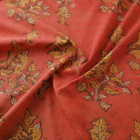 Pomegranate Peel Hand Block Print Cotton Fabric 16
