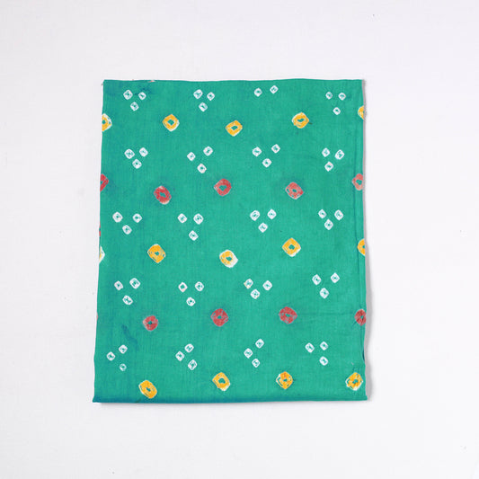 Kutch Bandhani Tie-Dye Satin Cotton Precut Fabric (1.25 meter) 27