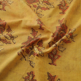 Pomegranate Peel Hand Block Print Cotton Fabric 13