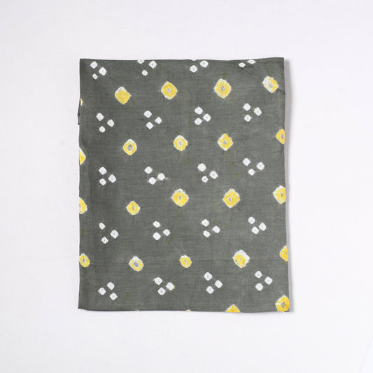 Kutch Bandhani Tie-Dye Satin Cotton Precut Fabric (0.7 meter) 35