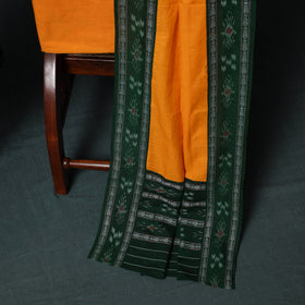 Handloom Cotton 3pc Unstitched Sambalpuri Ikat Dress Material Suit Set 09
