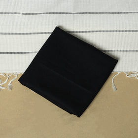 White - Pochampally Ikat Handloom Cotton 3pc Unstitched Dress Material 01