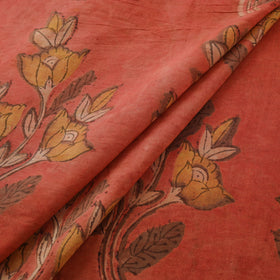 Pomegranate Peel Hand Block Print Cotton Fabric 05