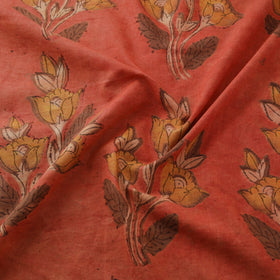 Pomegranate Peel Hand Block Print Cotton Fabric 05