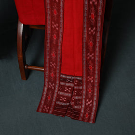 Handloom Cotton 3pc Unstitched Sambalpuri Ikat Dress Material Suit Set 10