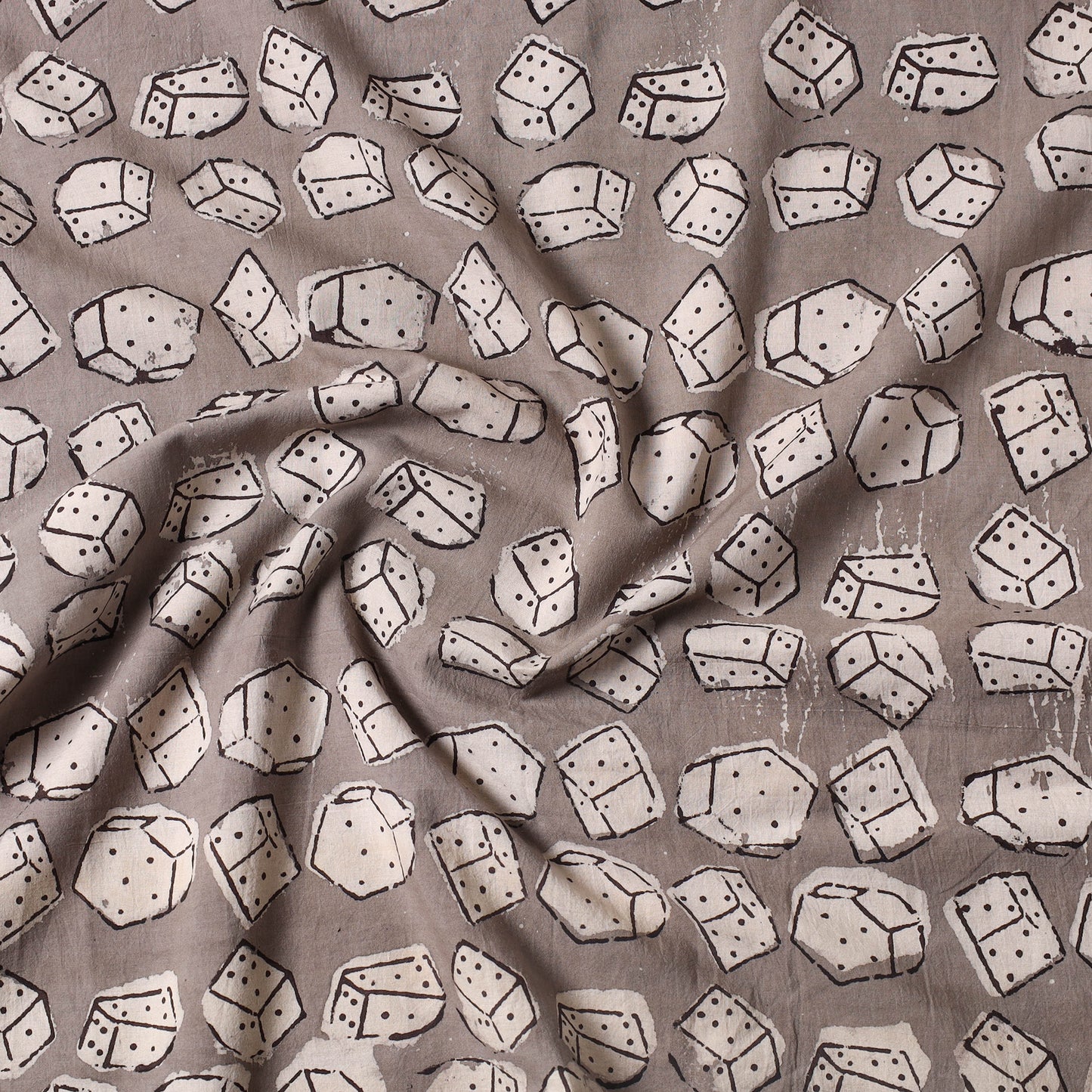 Bindaas Block Printed Cotton Precut Fabric (2.3 meter) 28