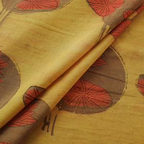 Pomegranate Peel Hand Block Print Cotton Fabric 01