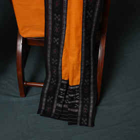 Handloom Cotton 3pc Unstitched Sambalpuri Ikat Dress Material Suit Set 11