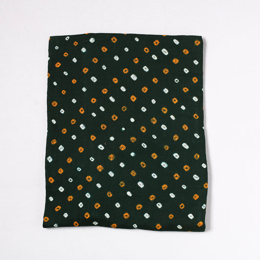 Kutch Bandhani Tie-Dye Satin Cotton Precut Fabric (1 meter) 54