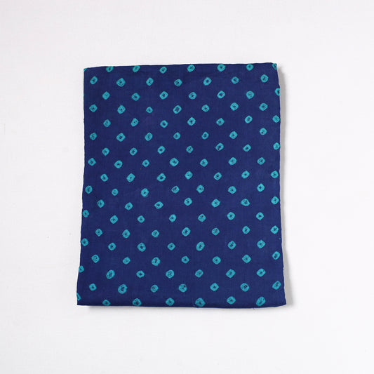 Kutch Bandhani Tie-Dye Satin Cotton Precut Fabric (1.5 meter) 58