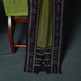 Handloom Cotton 3pc Unstitched Sambalpuri Ikat Dress Material Suit Set 17