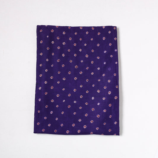 Kutch Bandhani Tie-Dye Satin Cotton Precut Fabric (1.2 meter) 66