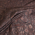 Handwoven Merino Wool Pedana Kalamkari Hand Block Print Natural Dyed Fabric 22