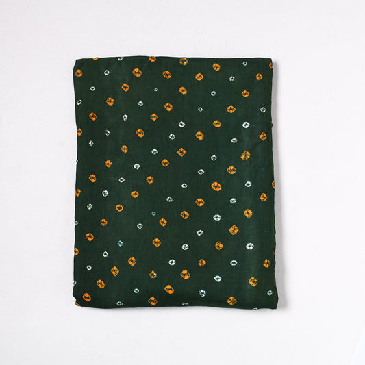 Kutch Bandhani Tie-Dye Satin Cotton Precut Fabric (2 meter) 70