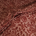 Handwoven Merino Wool Pedana Kalamkari Hand Block Print Natural Dyed Fabric 17