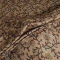 Handwoven Merino Wool Pedana Kalamkari Hand Block Print Natural Dyed Fabric 16