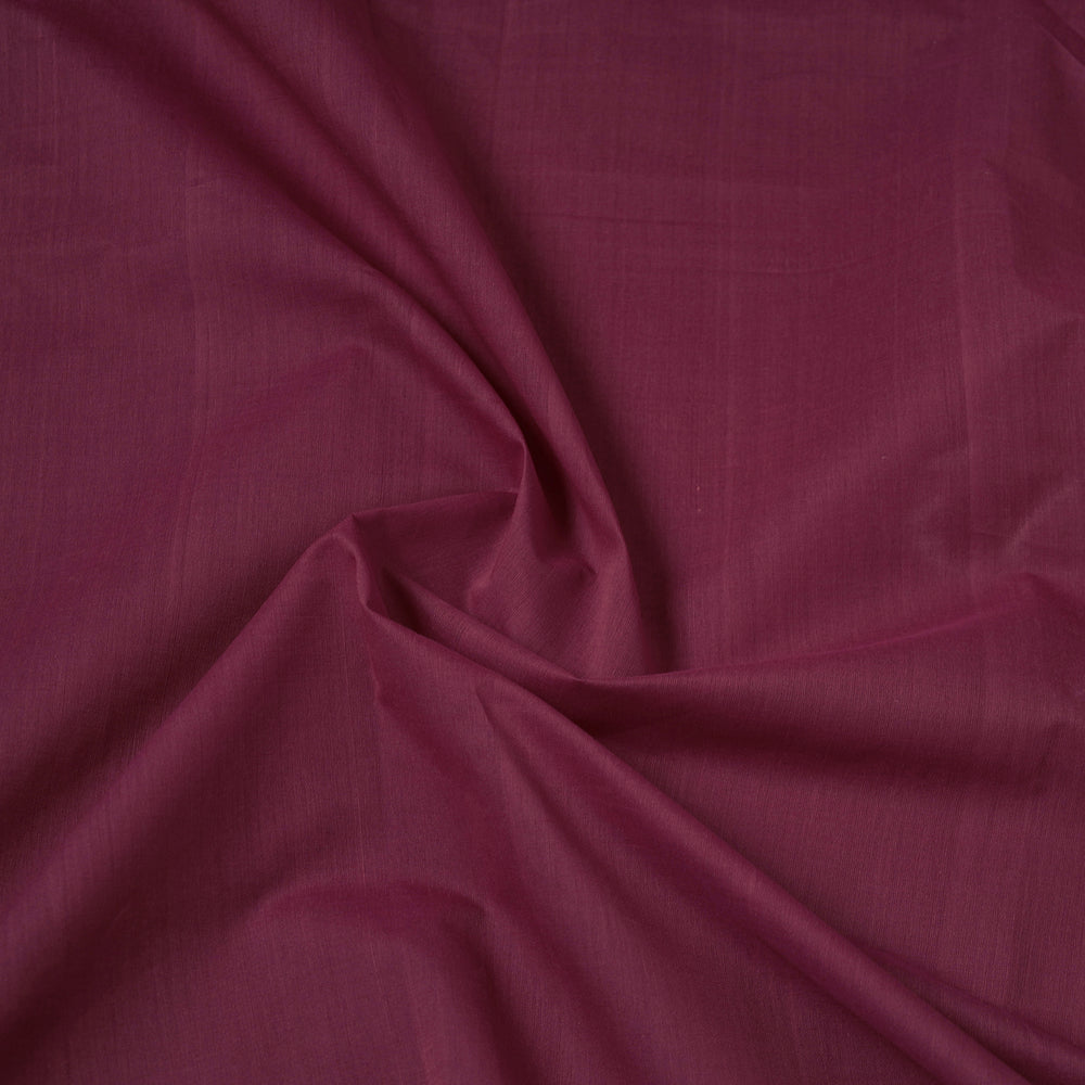 Purple - Mangalagiri Handloom Cotton Nizam Zari Border Fabric 08