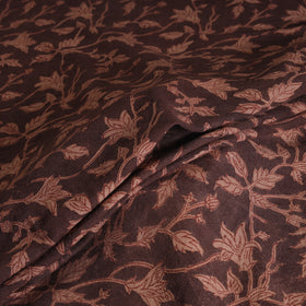 Handwoven Merino Wool Pedana Kalamkari Hand Block Print Natural Dyed Fabric 14