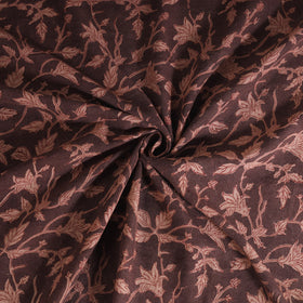 Handwoven Merino Wool Pedana Kalamkari Hand Block Print Natural Dyed Fabric 14
