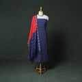 Pochampally Ikat Woven Cotton 3pc Unstitched Dress Material Suit Set 05